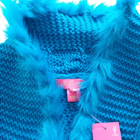 Nwt $258 Lily Pulitzer Torini Winter Vest S. - Picture 4 of 5